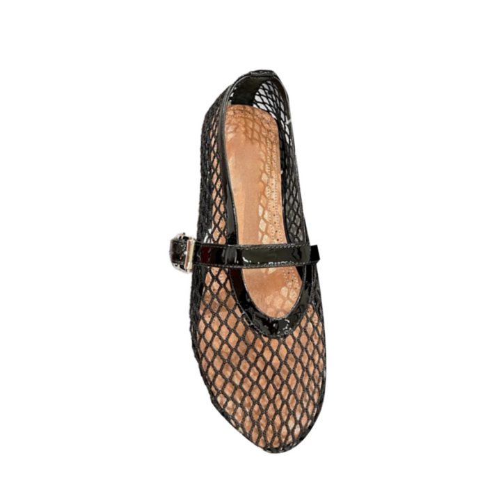 VIANN Mesh Flat Ballet Shoes