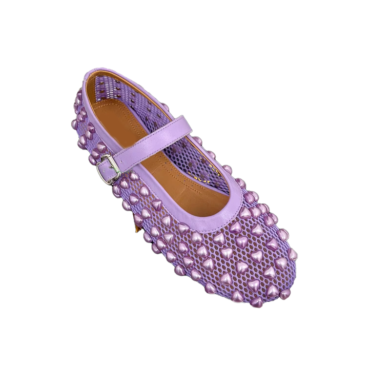 VIANN Pearl Flat Ballet Shoes