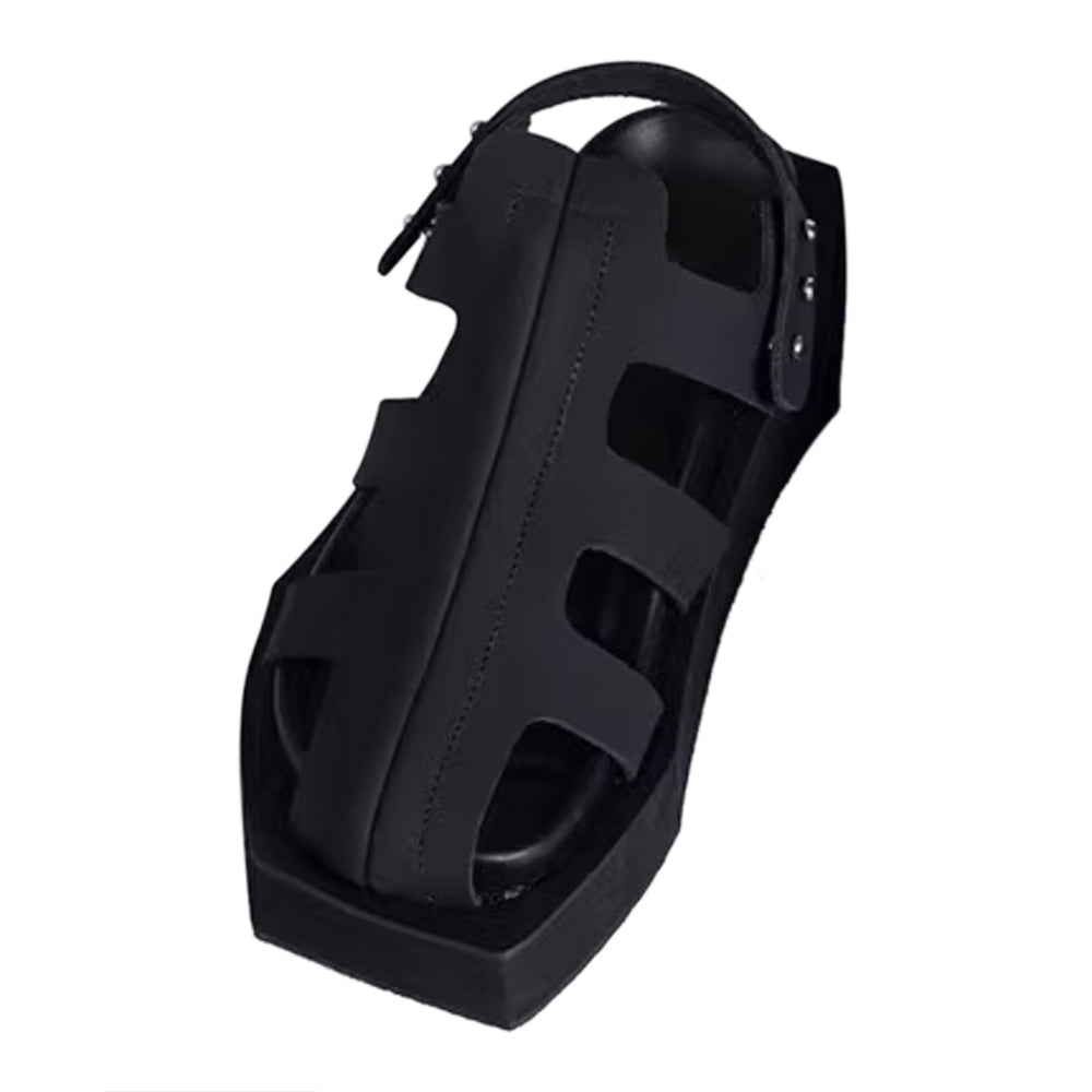 VIARE CUT OUT PLATFORM SANDALS