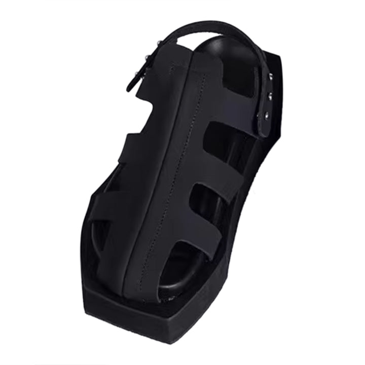 VIARE CUT OUT PLATFORM SANDALS