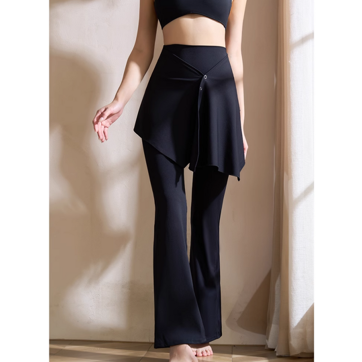 VOCBI Yoga Pilates Double Layers Fitted Stretch Leggings