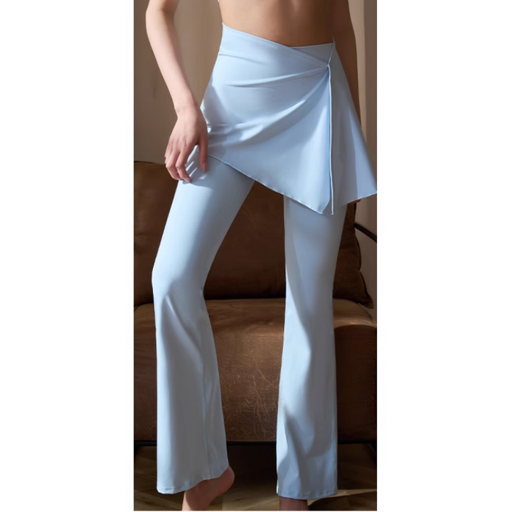 VOCBI Yoga Pilates Double Layers Fitted Stretch Leggings