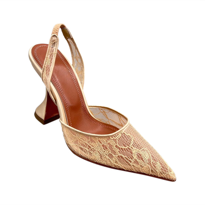VOHCE Lace High Heel Sandals