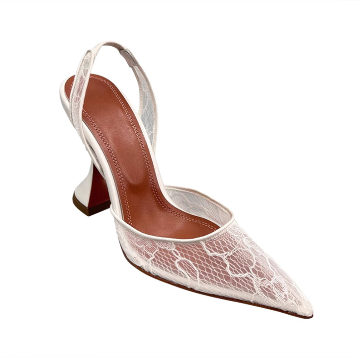 VOHCE Lace High Heel Sandals