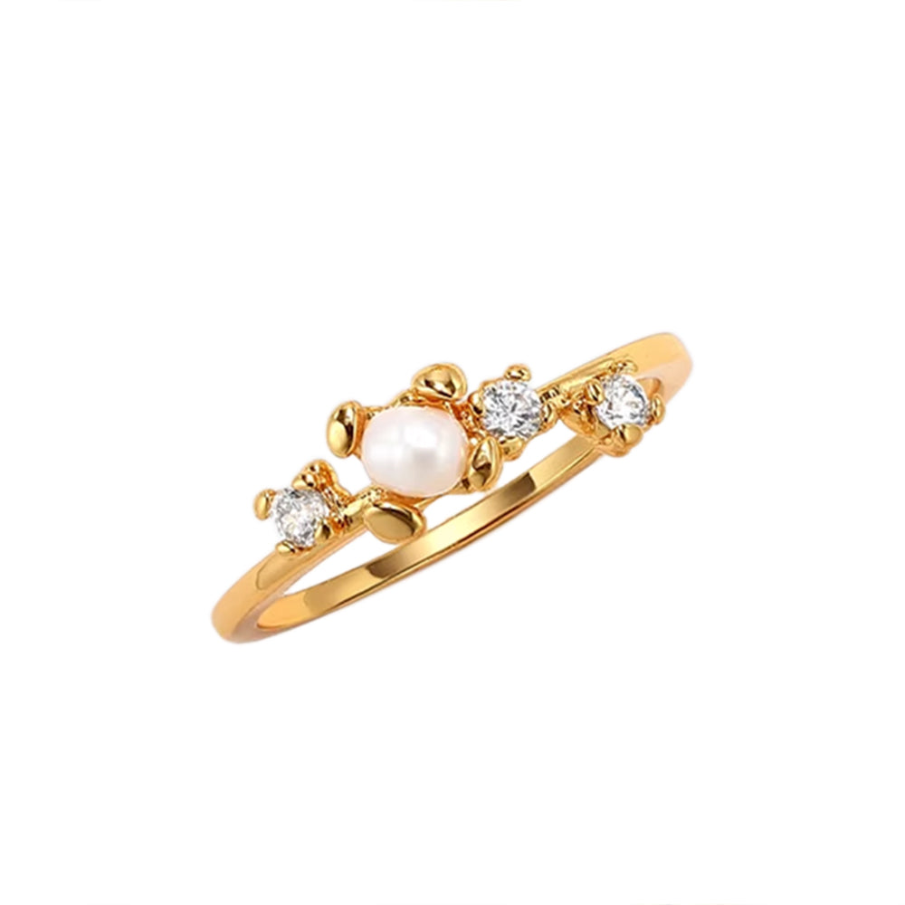 VOJEi Diamante Pearl Ring