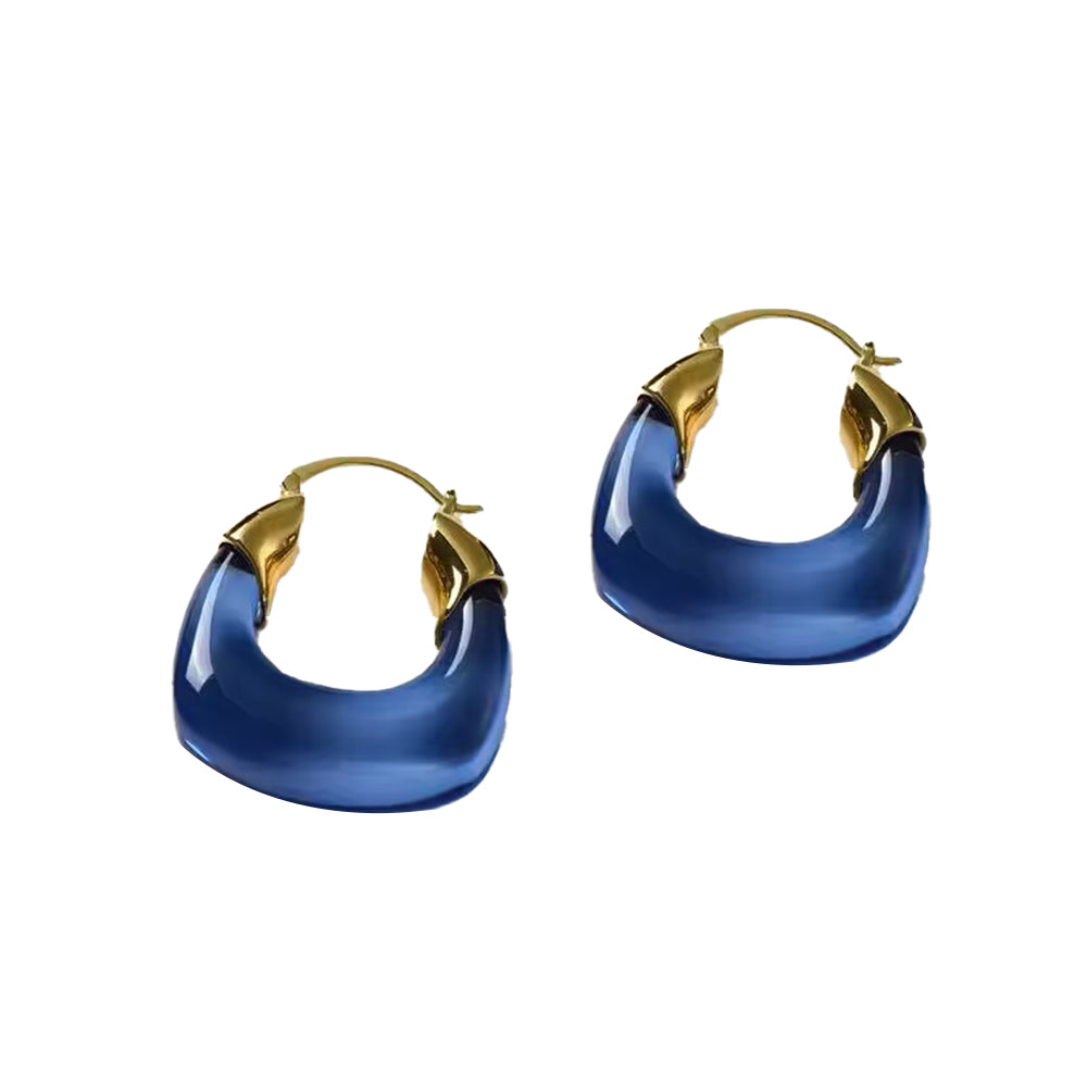 VOKRI U Shaped Earrings - Pair