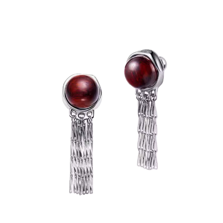 VOMCO Fringed Earrings - Pair