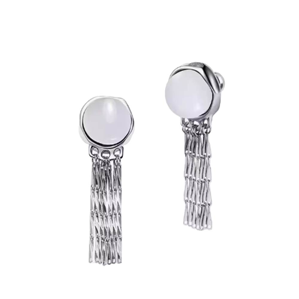 VOMCO Fringed Earrings - Pair