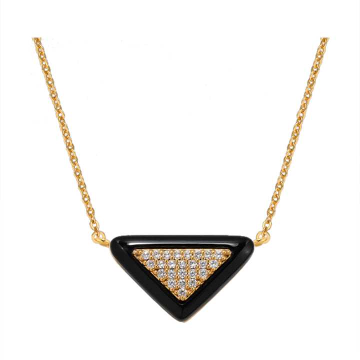 VORSA Diamante Triangle Necklace