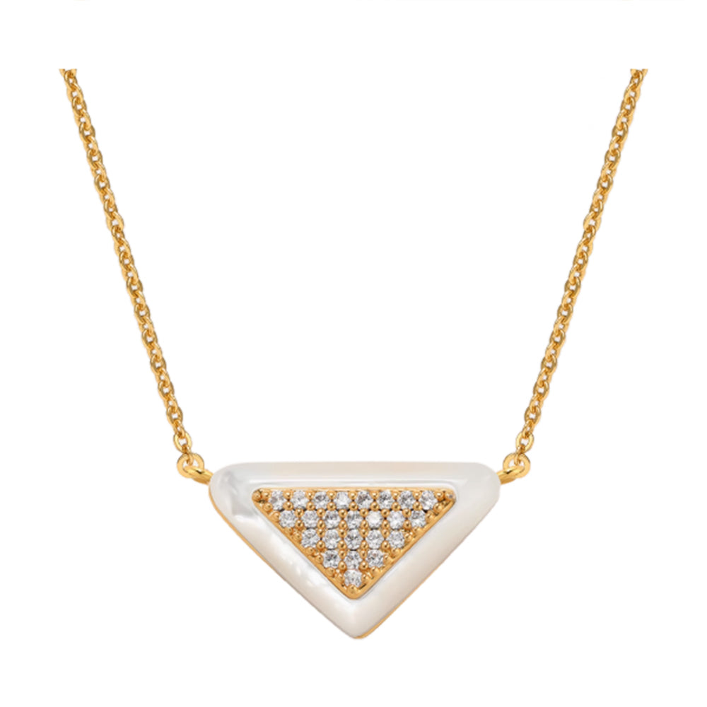 VORSA Diamante Triangle Necklace