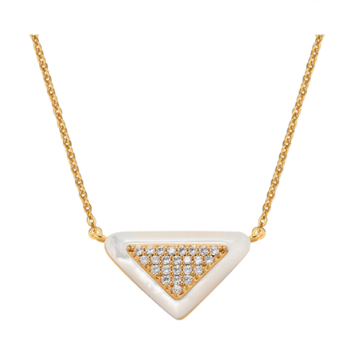 VORSA Diamante Triangle Necklace
