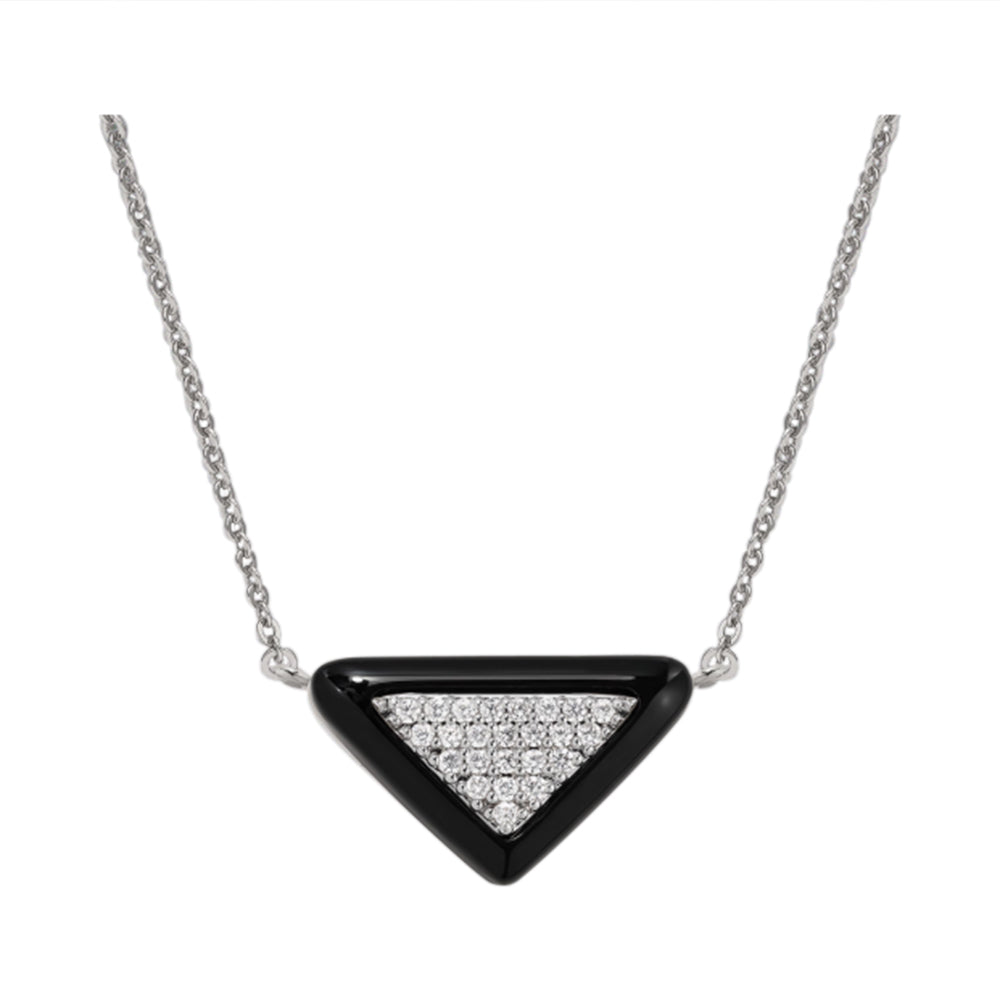 VORSA Diamante Triangle Necklace