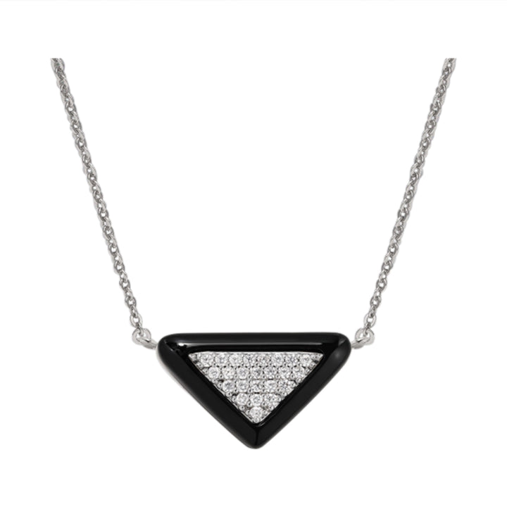 VORSA Diamante Triangle Necklace