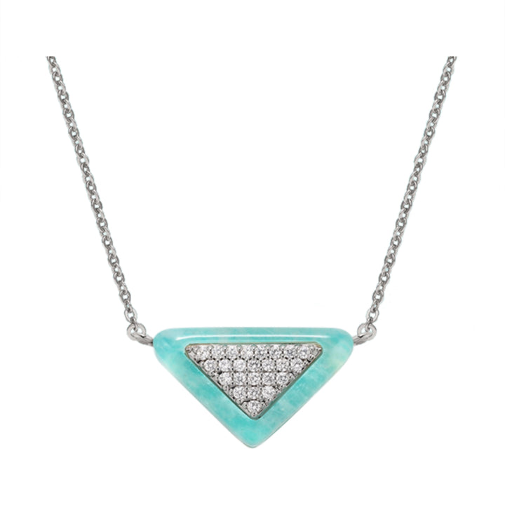 VORSA Diamante Triangle Necklace