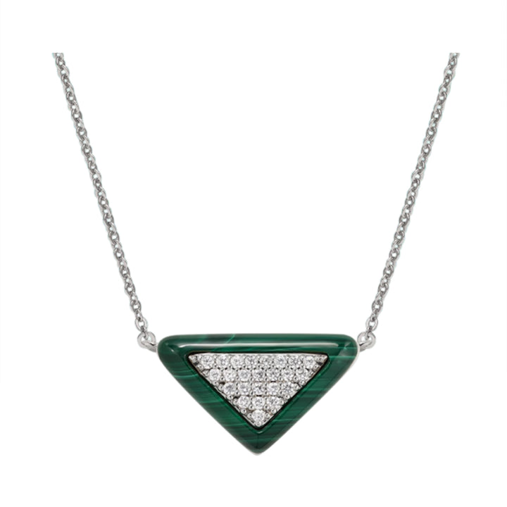 VORSA Diamante Triangle Necklace