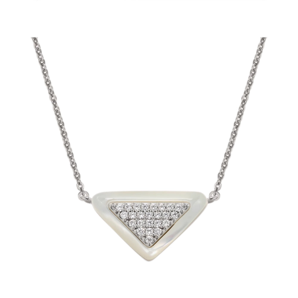 VORSA Diamante Triangle Necklace
