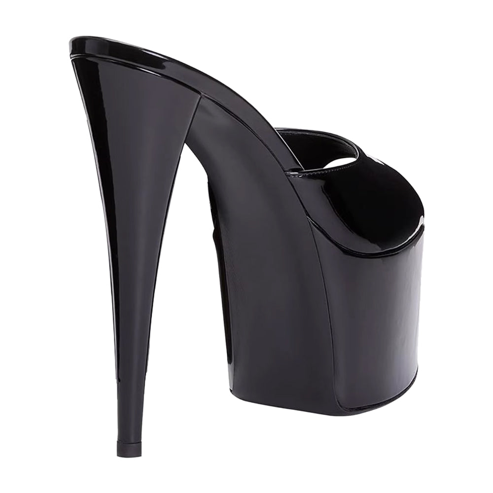 VOTCA Stiletto High Heel Mules Sandals