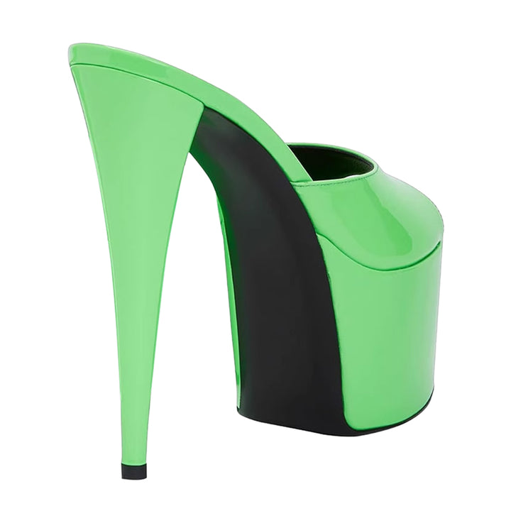 VOTCA Stiletto High Heel Mules Sandals