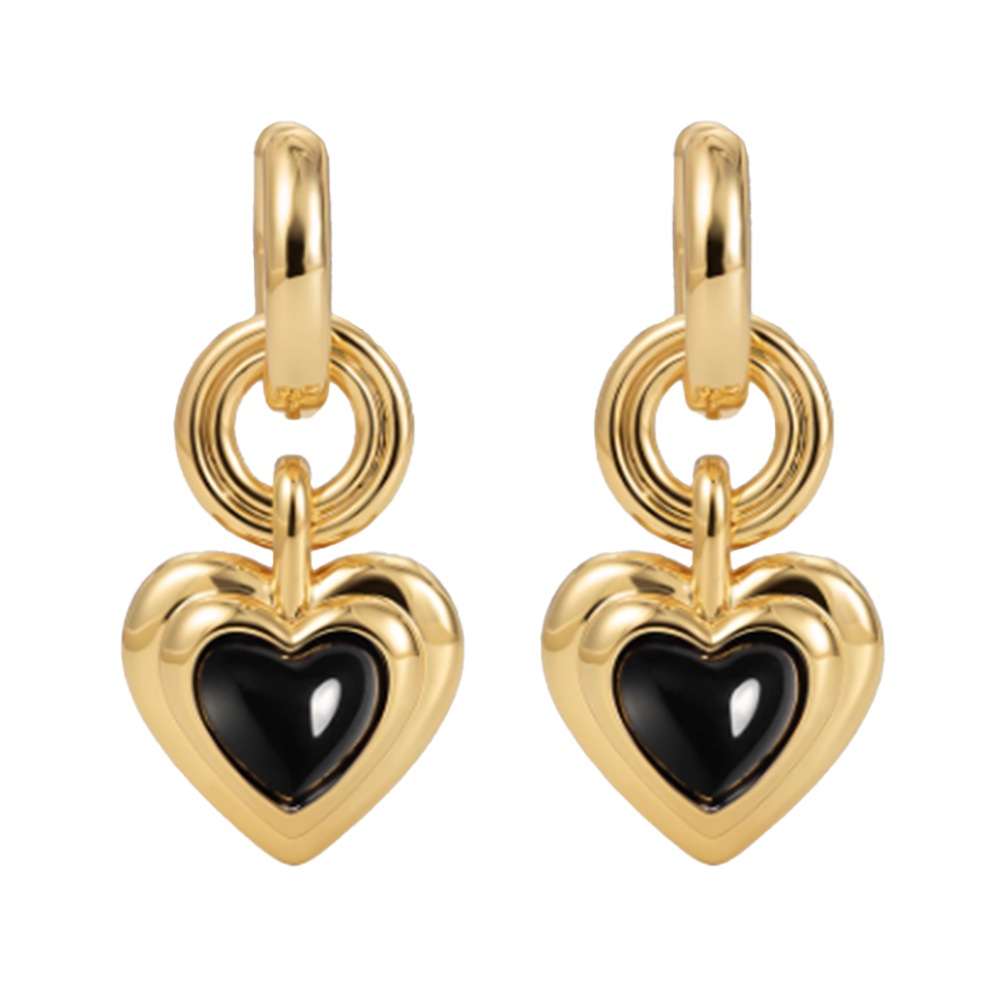 VOTNA Heart Earrings - Pair