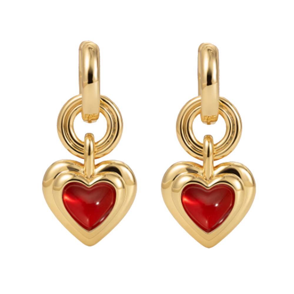 VOTNA Heart Earrings - Pair