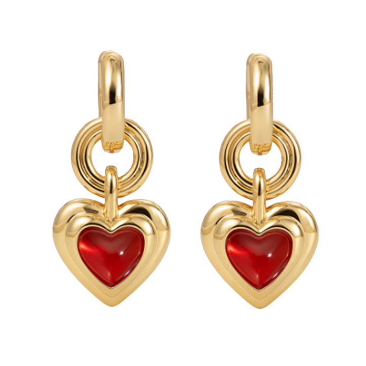 VOTNA Heart Earrings - Pair