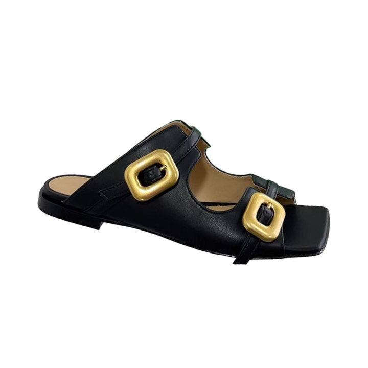 VTROS Buckled Slippers Slides