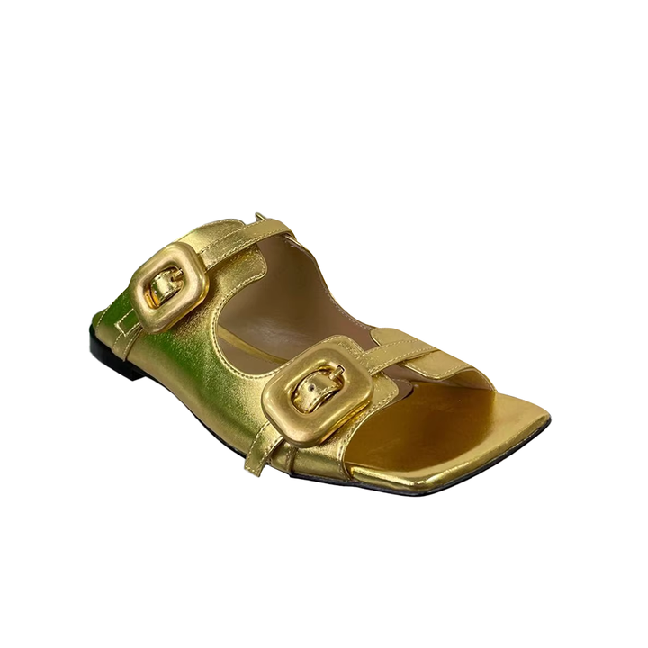 VTROS Buckled Slippers Slides
