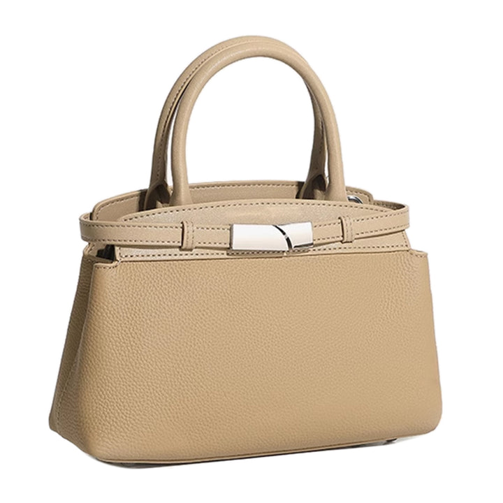 VUBBY Metal lock Tote Bag