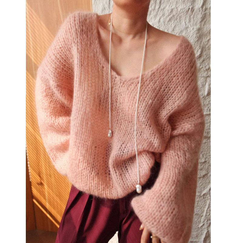 VUCMI Oversized Knitwear Sweater