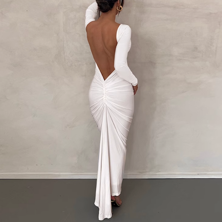 VUCHA Backless Evening Dress Gown