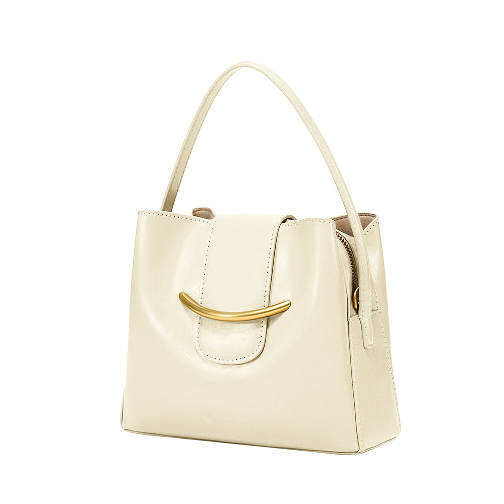 VUHRO Buckled Bucket Bag