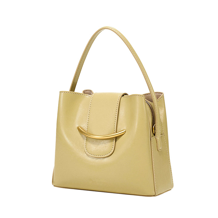 VUHRO Buckled Bucket Bag