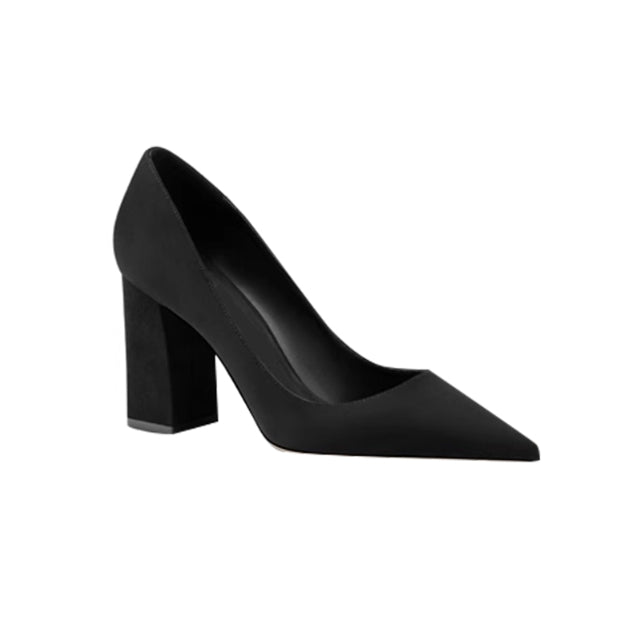 HUITO Block Heel Pumps - 8cm