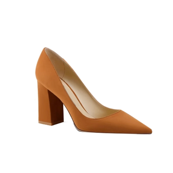 HUITO Block Heel Pumps - 6cm