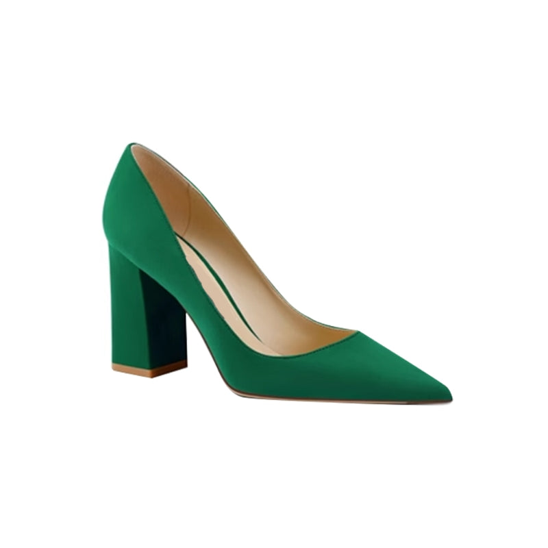 HUITO Block Heel Pumps - 6cm