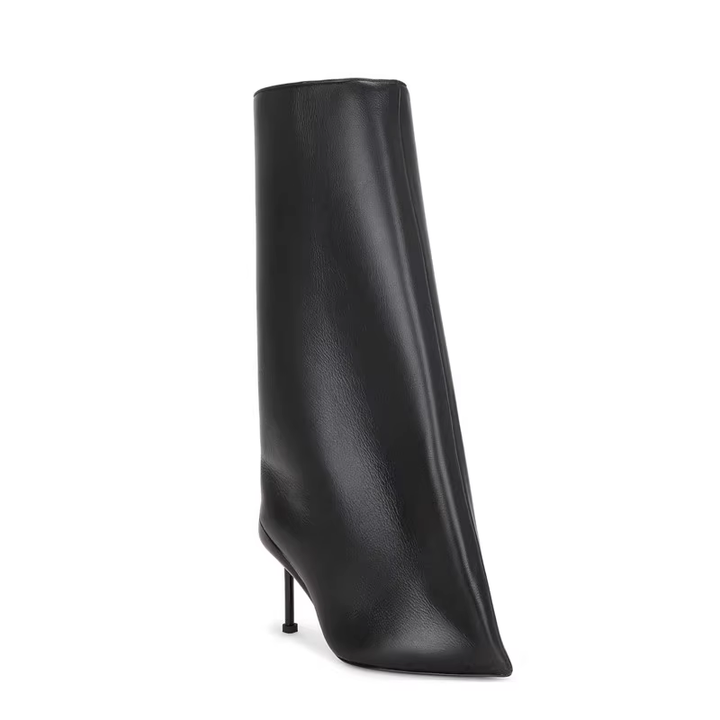 VURIC Stiletto Heel Relax Fit Pants Boots