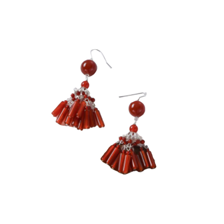 VUTCO Fringed Earrings - Pair