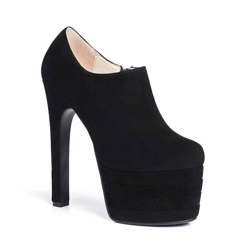 VUTGA Suede Platform High Heels