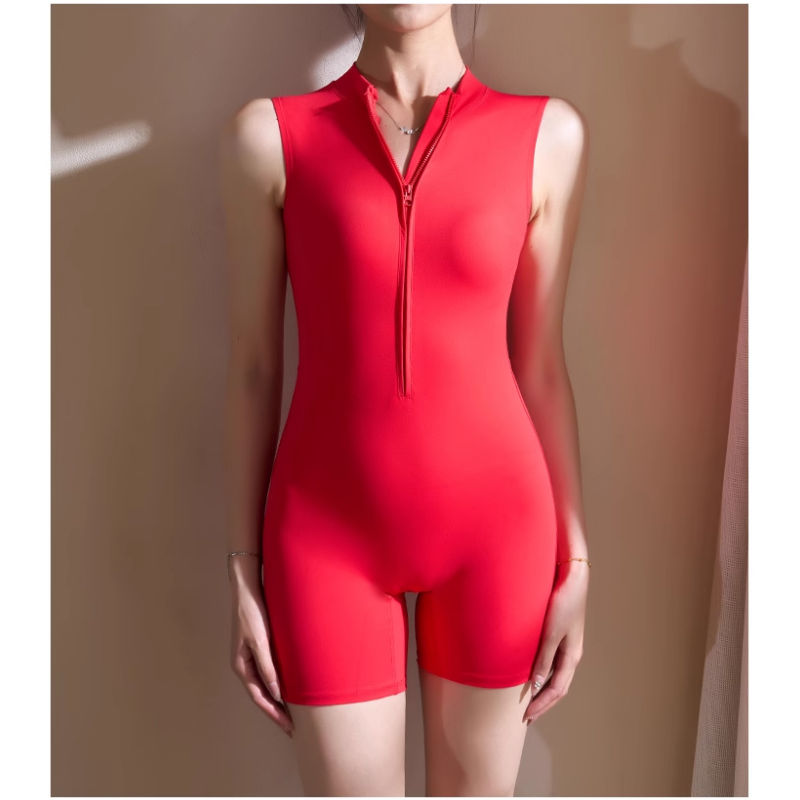 VUTSO Yoga Pilates V Neck Fitted Playsuit