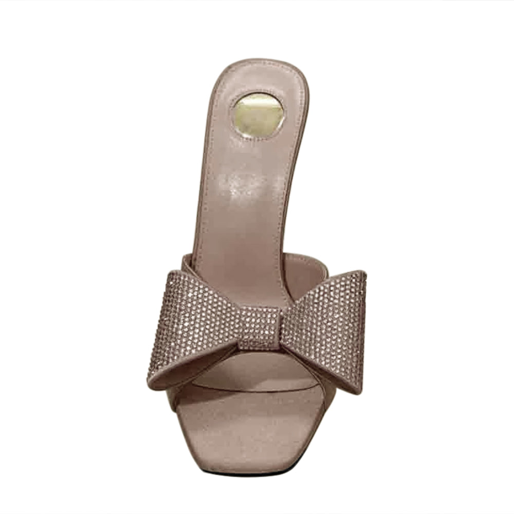 XEVON Bow Mules Sandals