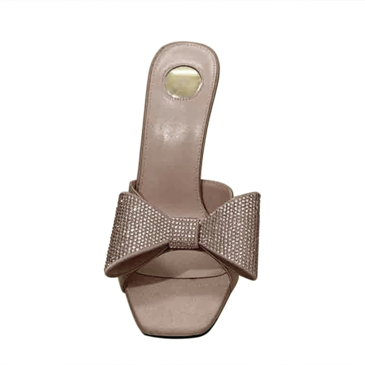 XEVON Bow Mules Sandals