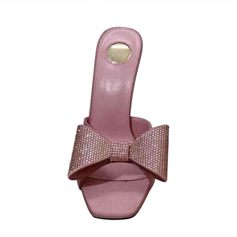 XEVON Bow Mules Sandals