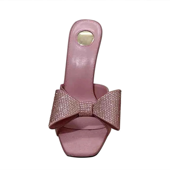 XEVON Bow Mules Sandals