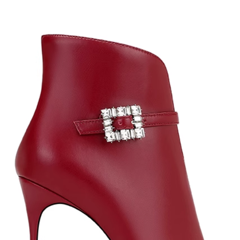 XOJIA Diamante Ankle Boots