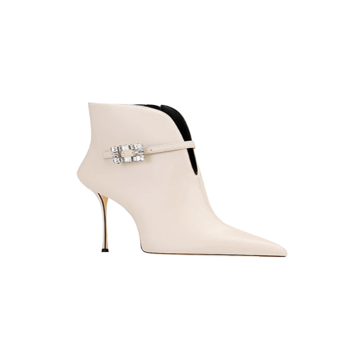 XOJIA Diamante Ankle Boots - 6cm