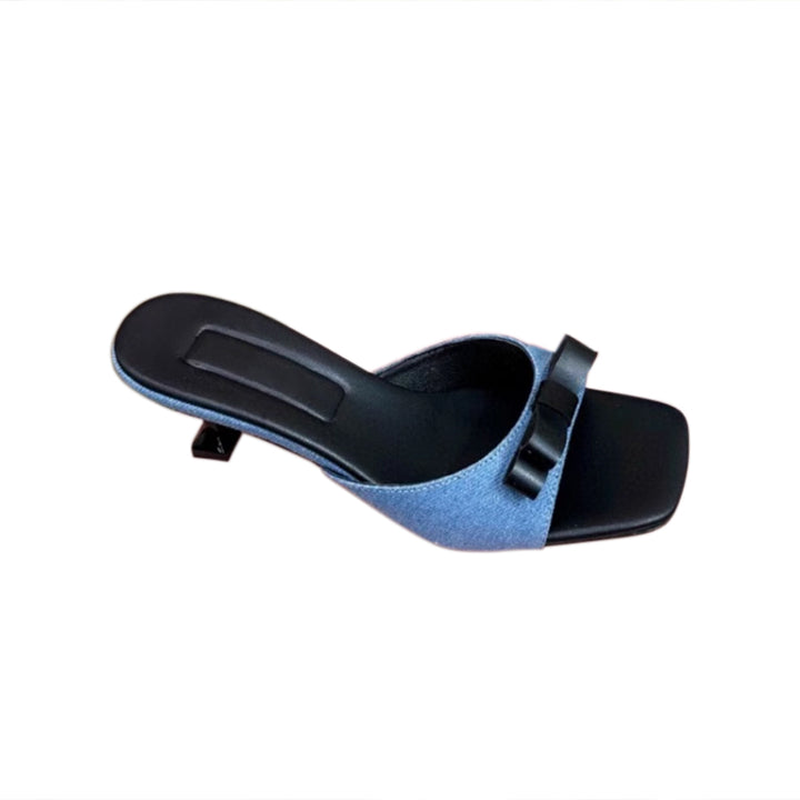 XUNEV Bow Mules Sandals