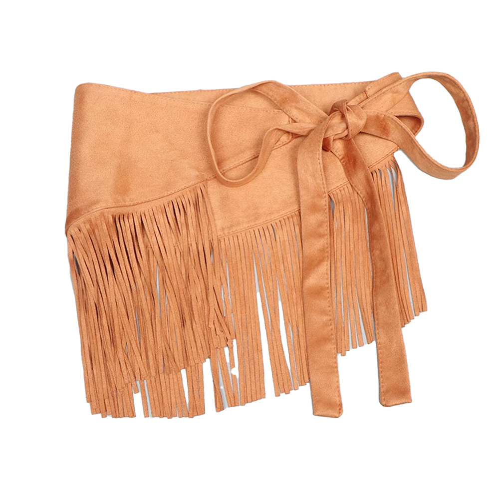 YUICE Fringed Girdle Belt