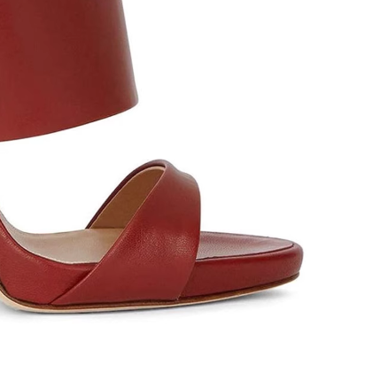 ZAVRU Leather Mules Sandals