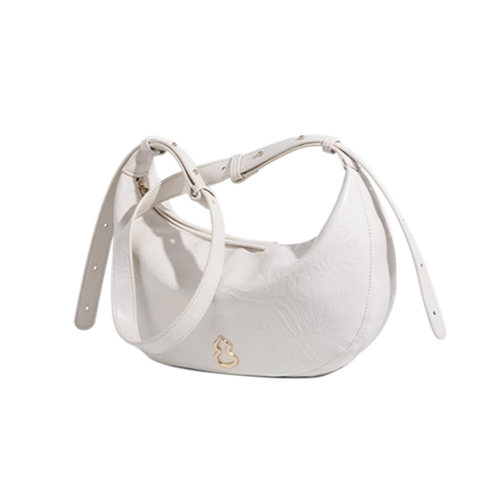 ZECRI Metal Lock Cross Body Bag