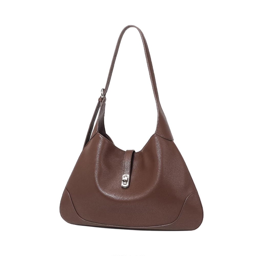 ZENAL Metal Lock Tote Bag